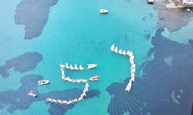 Τέμπη: 180 ιστιοπλόοι συμμετέχουν στην ημέρα μνήμης των 57 θυμάτων