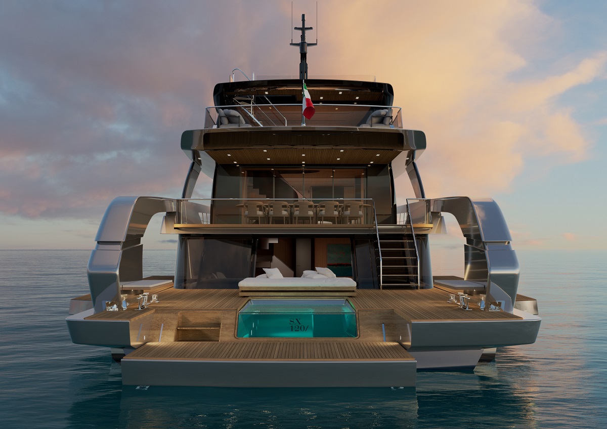 Sanlorenzo unveils SX120, its largest-ever crossover yachtblending innovation Sanlorenzo unveils SX120, its largest-ever crossover yachtblending innovation