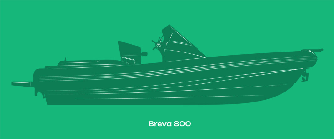 The new RHibs Breva Marine