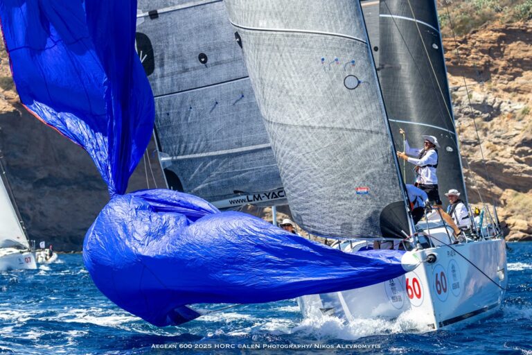 AEGEAN 600: Ελληνικές διακρίσεις στο Αιγαίο, Line Honours για το Aiolos, στους νικητές και το Antelope