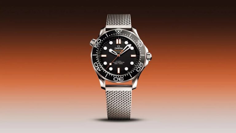 The OMEGA Seamaster Diver 300M in Orange