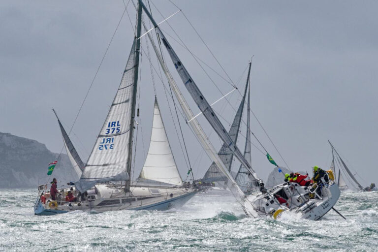 Rolex Fastnet Race sets sail in big breeze in 2021 © Rick Tomlinson/RORC