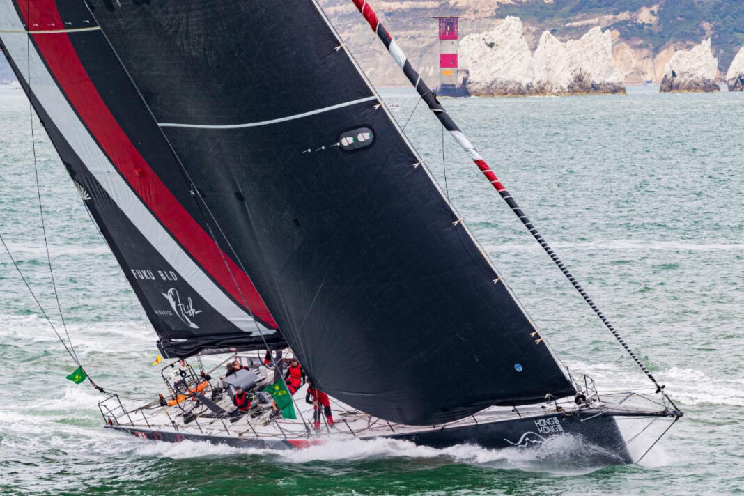 SHK Scallywag gave Black Jack 100 a good run throughout © ROLEX/Carlo Borlenghi