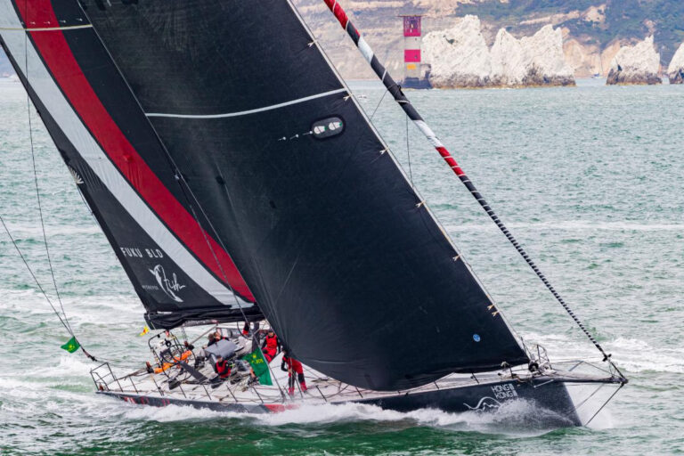SHK Scallywag gave Black Jack 100 a good run throughout © ROLEX/Carlo Borlenghi