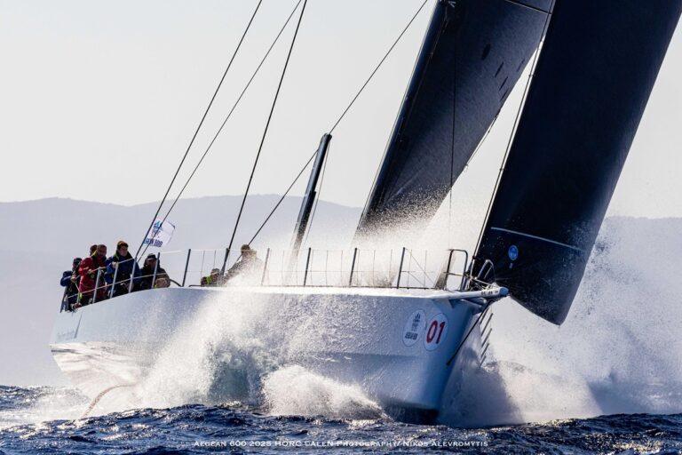 All smiles among first finishers of the AEGEAN 600