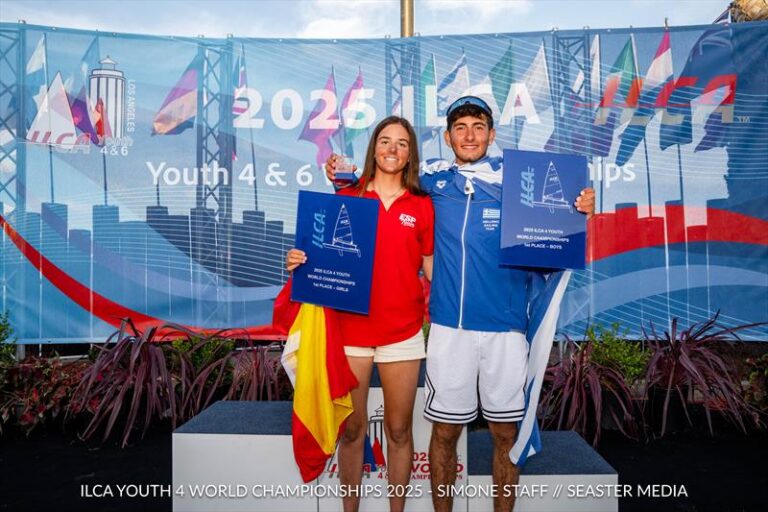 Δύο μετάλλια κατέκτησαν οι Έλληνες ιστιοπλόοι στο παγκόσμιο ILCA4 youth