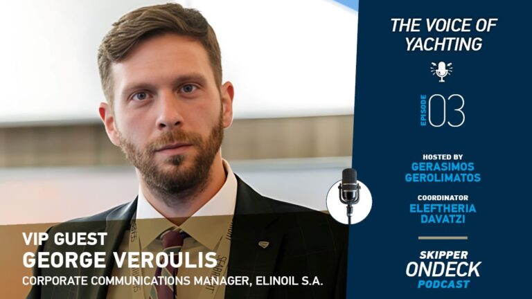 3ο Επεισόδιο The Voice Of Yachting Podcast με καλεσμένο τον Γιώργο Βερoύλη της ελίν