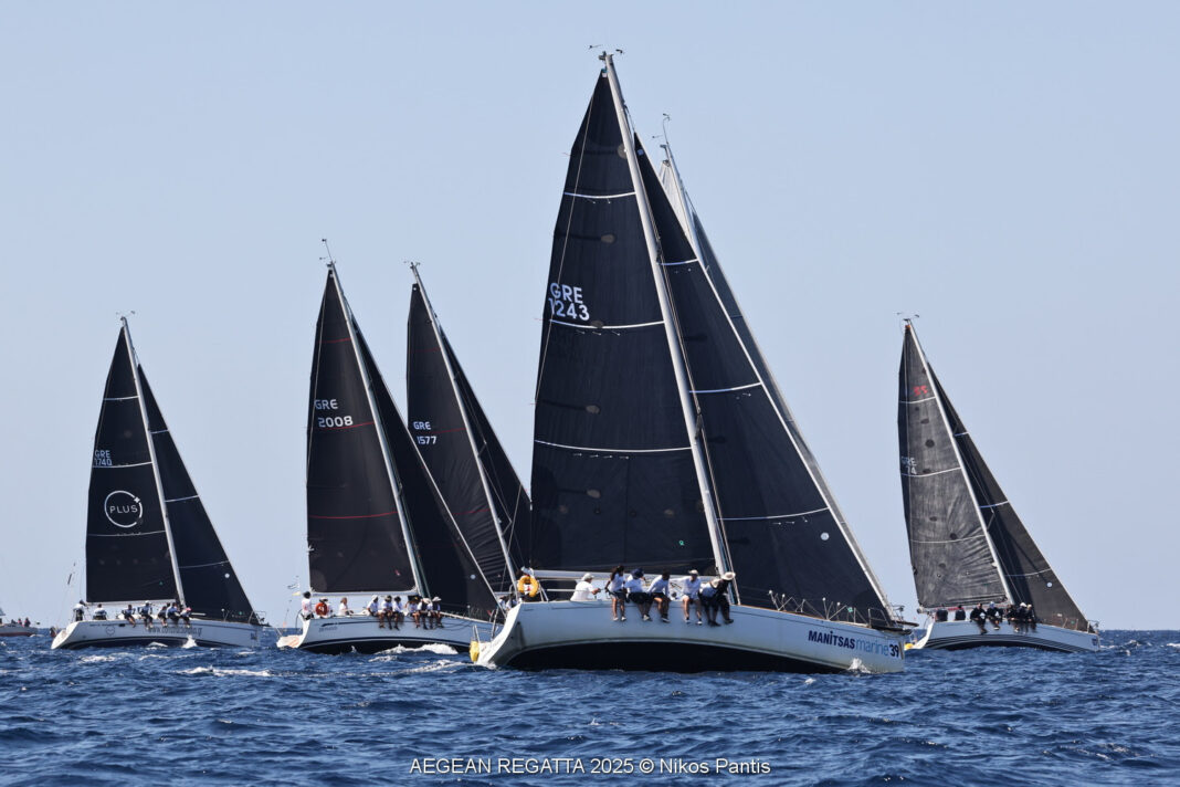 aegean regattas (1) Start of the Aegean Regatta 2025 with First Stop at Agios Efstratios