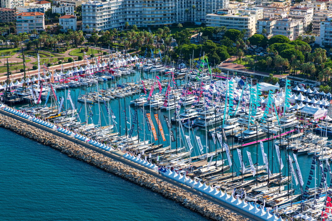 CANNES YACHTING FESTIVAL 2024 - ATMOSPHERE - VUE AERIENNE CANNES