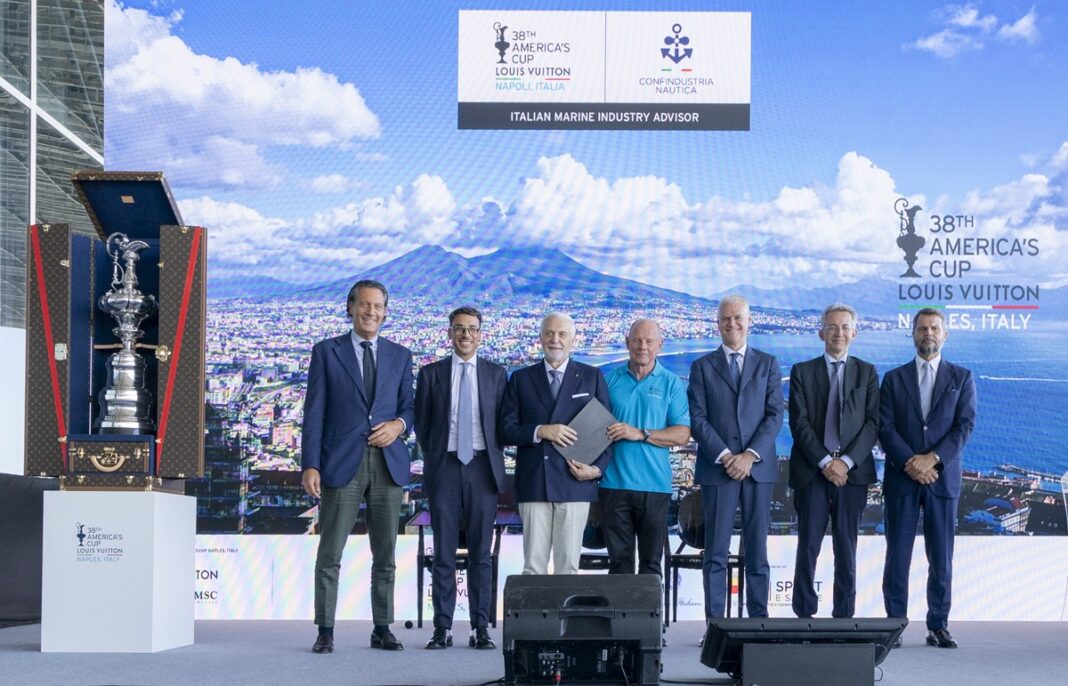 The Italian Marine Industry Association joins the Louis Vuitton 38th America's Cup