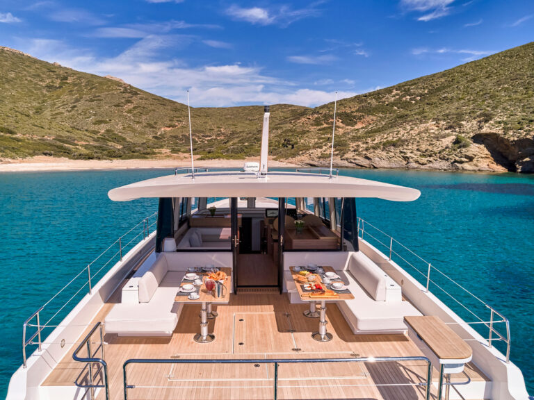 Omikron Yachts showcases at the Genoa International Boat Show