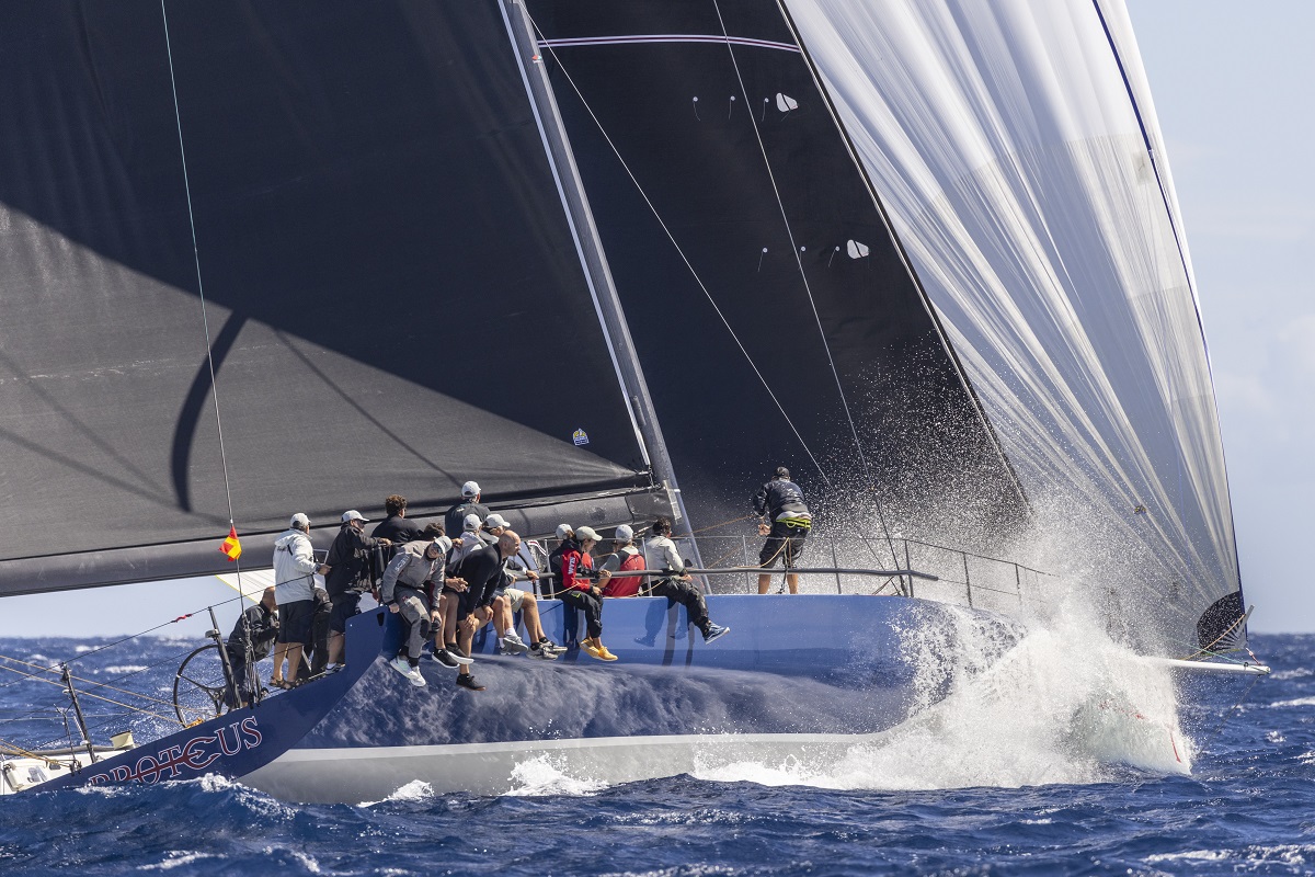 George and daughter Christina Sakellaris' Proteus is the Maxi Grand Prix class defending champion. Photo: IMA/Studio Borlenghi