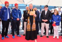 Malizia Explorer the new scientific research sailboat christened at Yacht Club de Monaco