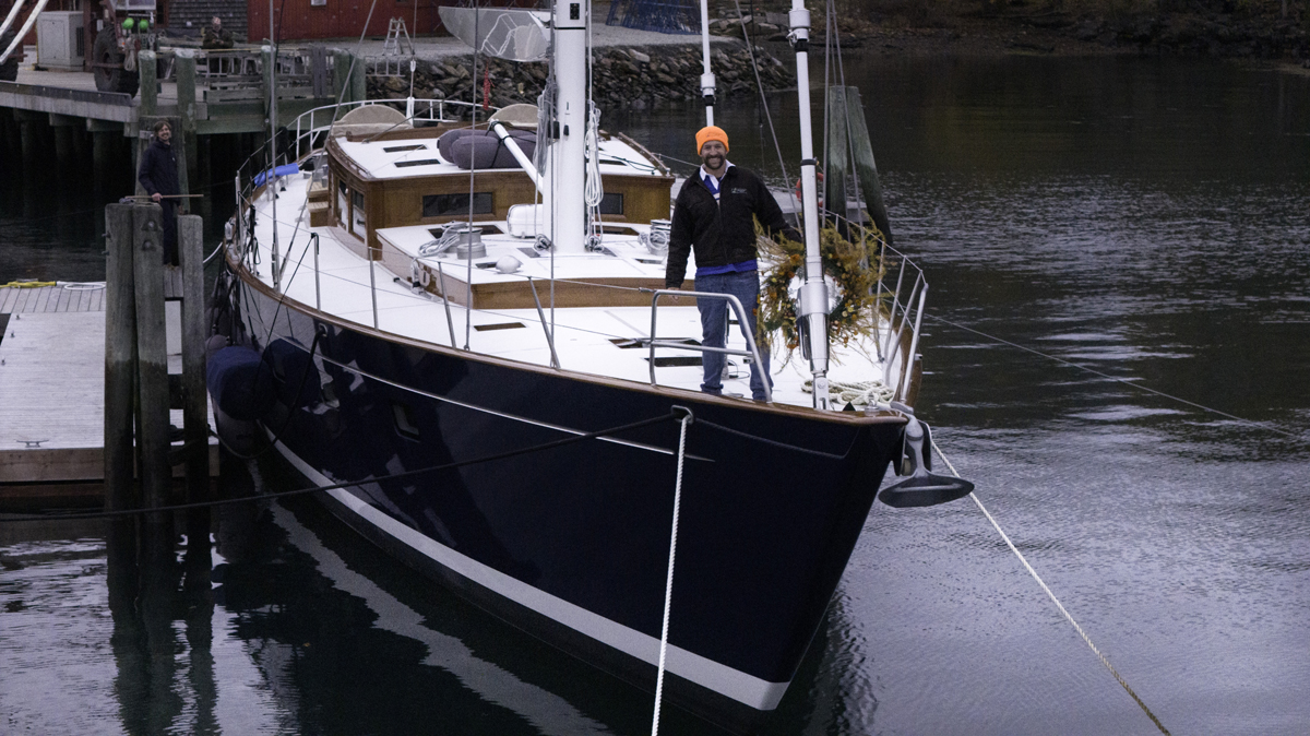 Rockport Marine launches Project Ouzel modern classic sailing superyacht
