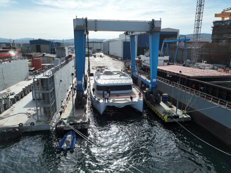 VISIONF Yachts launches brand-new 30.7-metre aluminium catamaran