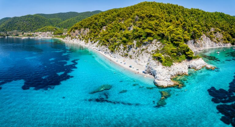 Sailing in the Sporades Island Cluster