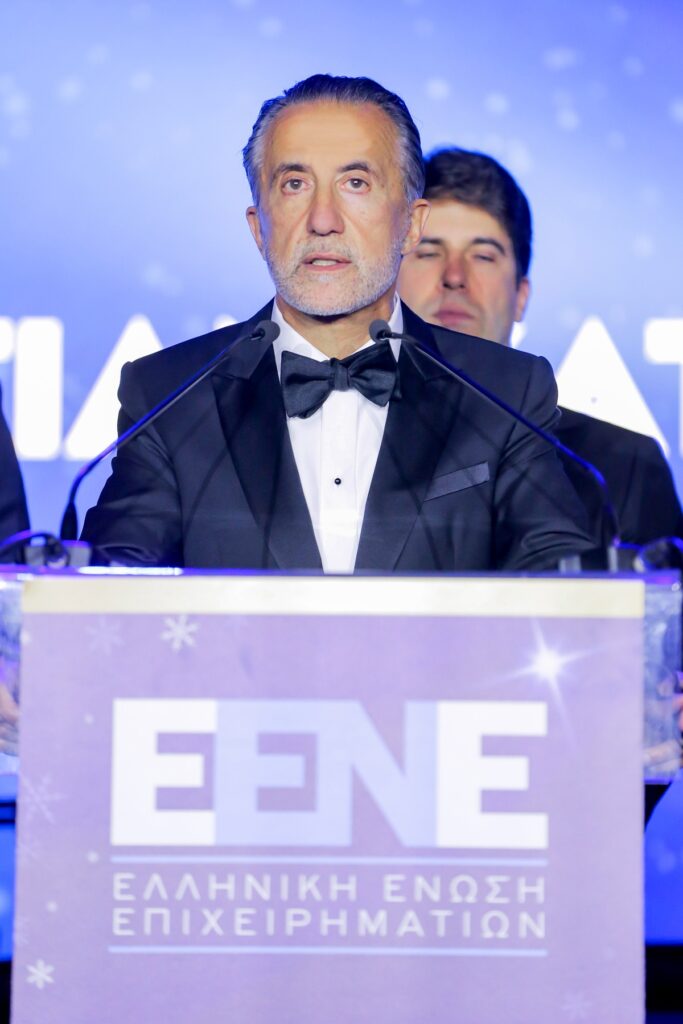 Ο Κρίστιαν Χατζημηνάς, Πρόεδρος Ε.ΕΝ.Ε., κατά την έναρξη της εκδήλωσης