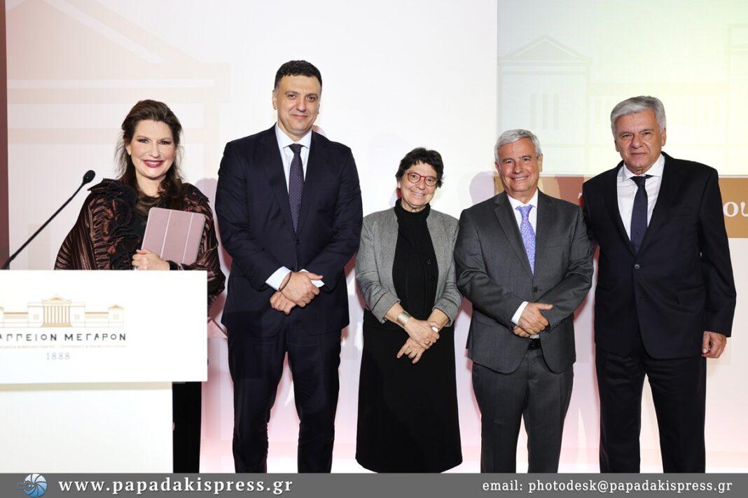 Βράβευση του Ιδρύματος Ευγενίδου από την Επιτροπή Ολυμπίων και Κληροδοτημάτων στο Ζάππειο Μέγαρο