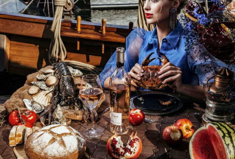 Why a yacht is a “different planet” for wine