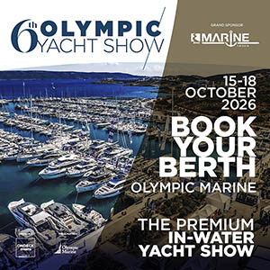 OLYMPIC YACHT SHOW 2026 - BOOK YOUR BERTH