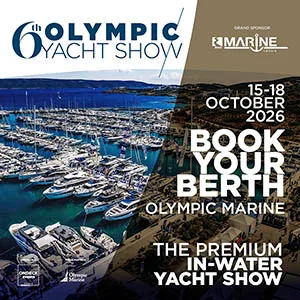 OLYMPIC YACHT SHOW 2026 - BOOK YOUR BERTH