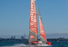 SLAM continues alongside Emirates Team New Zealand towards the 38th America’s Cup