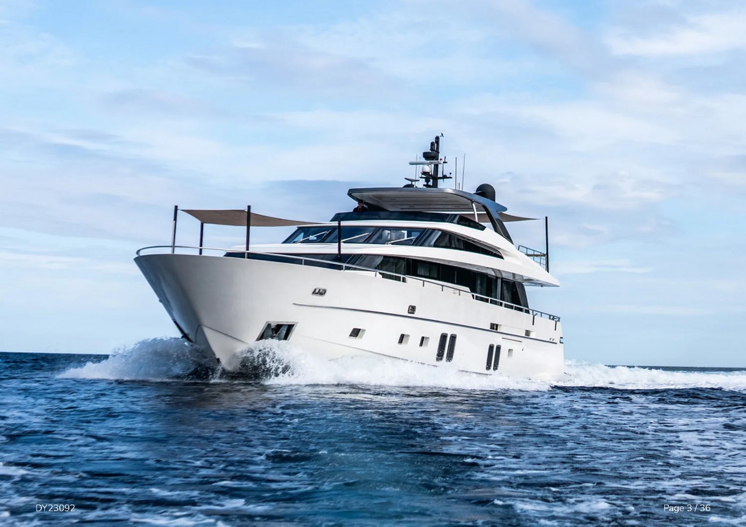 Discover the impressive Sanlorenzo SL96 ALEIN