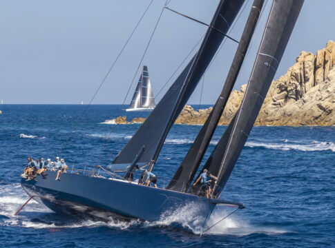 Leopard 3 claws her way back on day two of the Maxi Yacht Rolex Cup