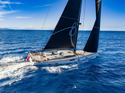 The Grand Soleil Plus 80 makes its world premiere at the Cannes Yachting Festival