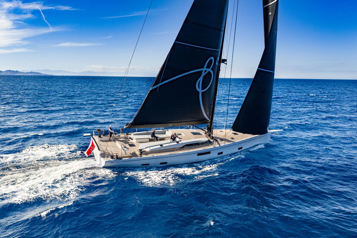 The Grand Soleil Plus 80 makes its world premiere at the Cannes Yachting Festival