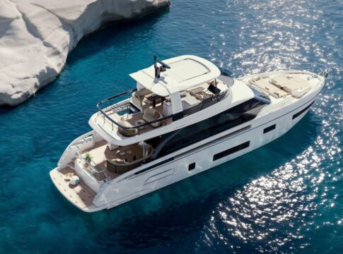 The new Azimut FLY 70 debuts at the Cannes Yachting Festival