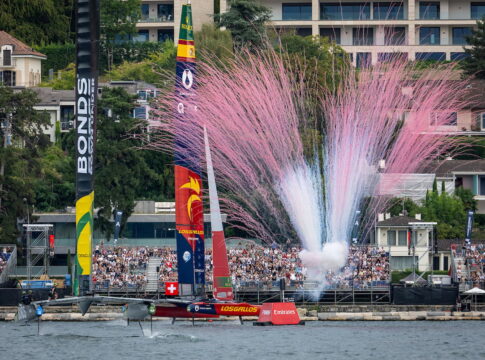 Los Gallos deny Australia to take SailGP Geneva victory