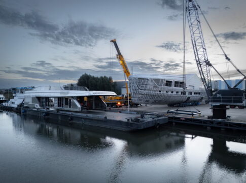 Project ZEN celebrates the marriage of hull and superstructure