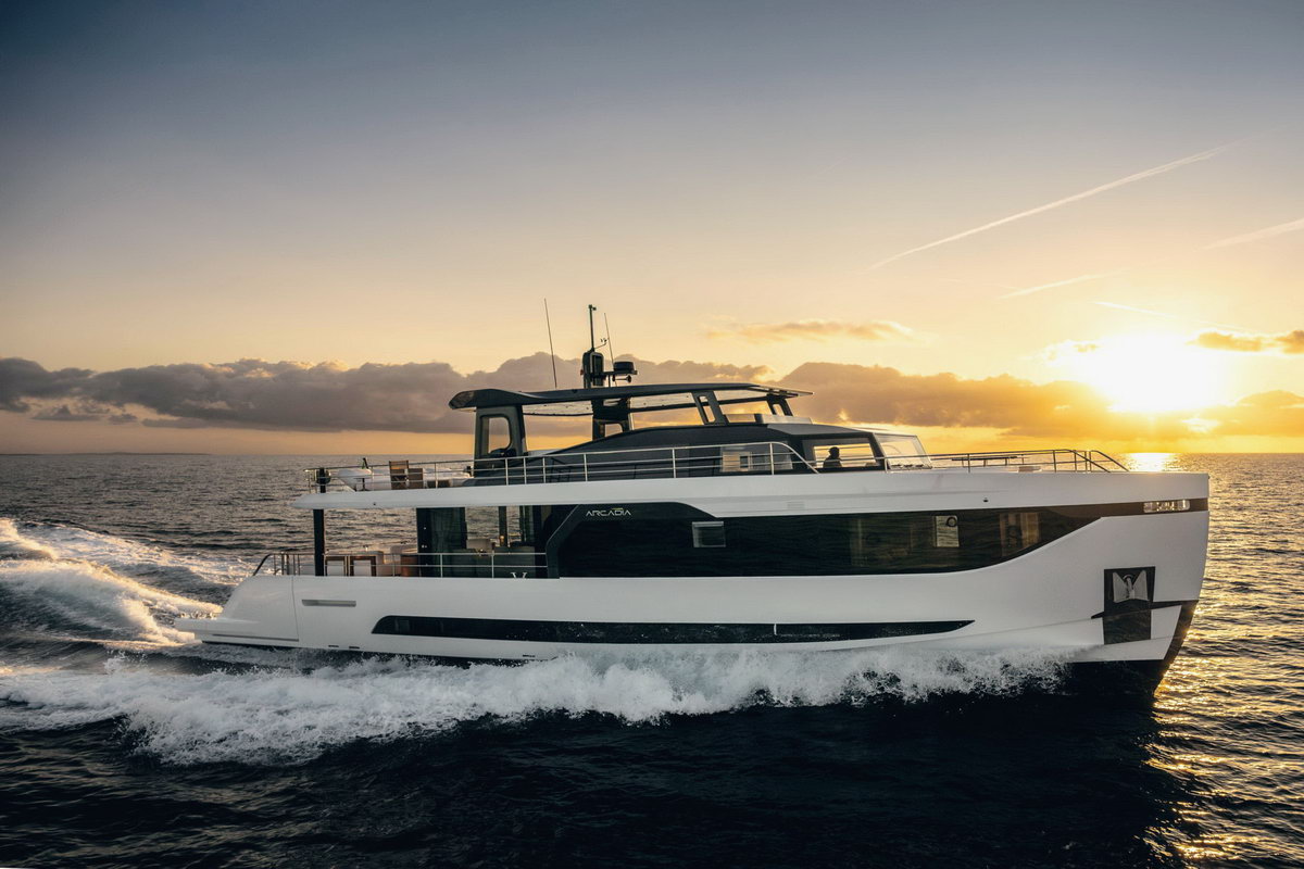 Arcadia Yachts wins at the World Yachts Trophies with the A80
