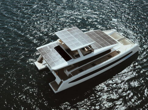 First Pioneer Yachts solar-electric catamaran PY60 made world debut
