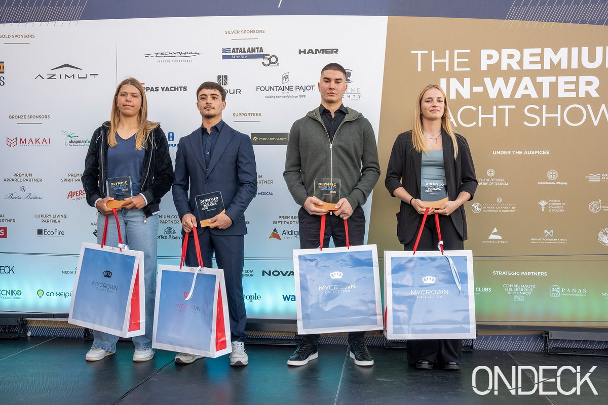Το 6ο Οlympic Yacht Show βράβευσε τη νέα γενιά της ελληνικής ιστιοπλοΐας