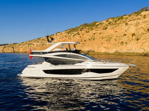 The award-winning Pearl 63 at the Barcelona International Boat Show